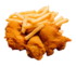 Chicken meat & chips